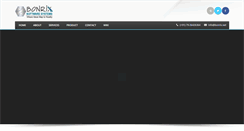 Desktop Screenshot of bonrix.co.in