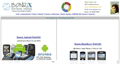 Desktop Screenshot of bonrix.net