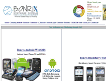 Tablet Screenshot of bonrix.net
